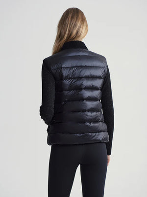 Colwyn Combo Boxy GIlet - Black