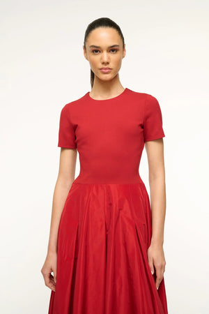 Hopper Dress Rouge