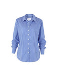 The Boyfriend Shirt Navy Blue/White Stripe