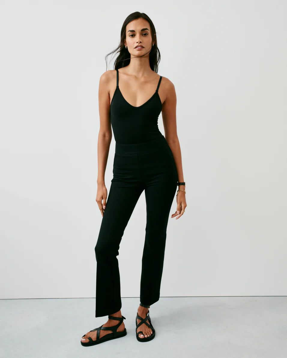 The Perfect Pant Kick Flare Black