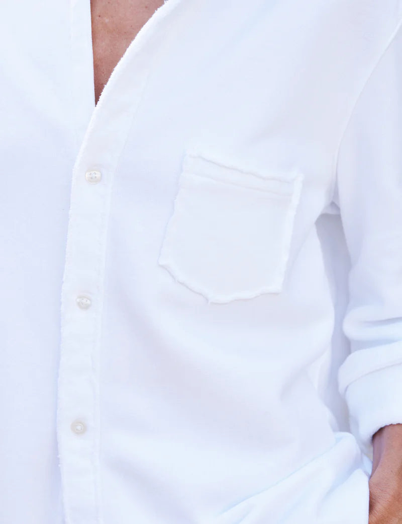 Eileen Button Up White