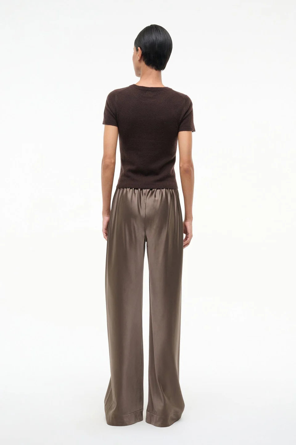 Stroll Silk Pant Truffle