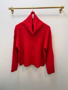 Xhosa Long Sleeve Turtleneck Red