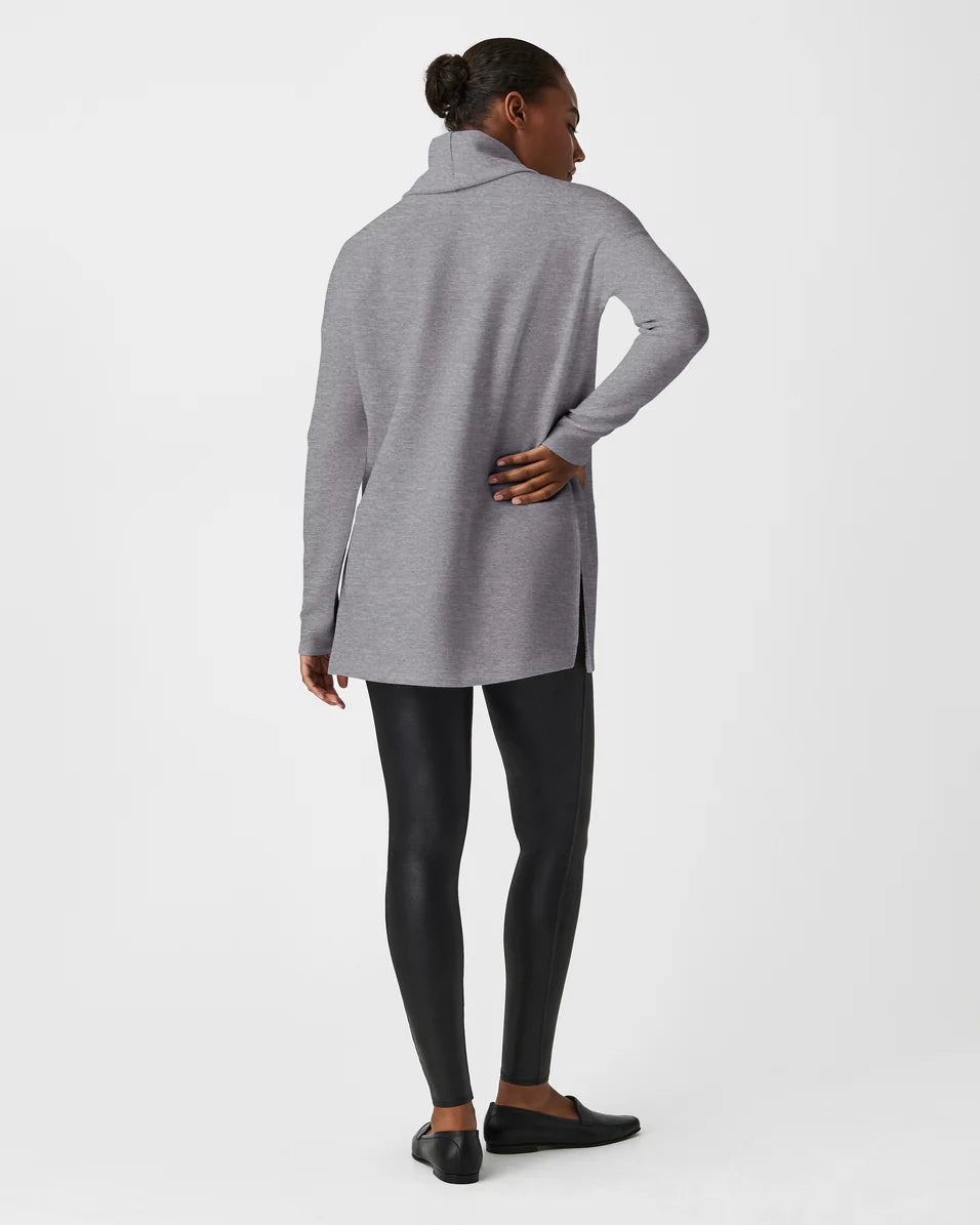 Airessentials Turtleneck Tunic Med. Grey Heather