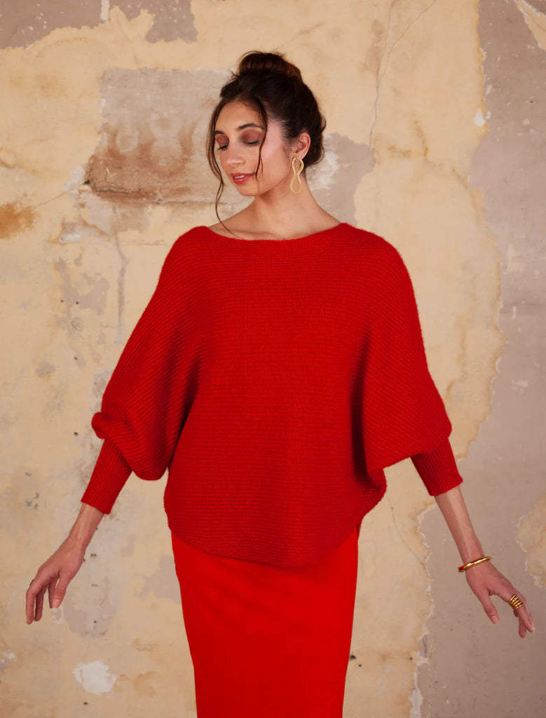 Ryu Francesca Sweater Red Queen