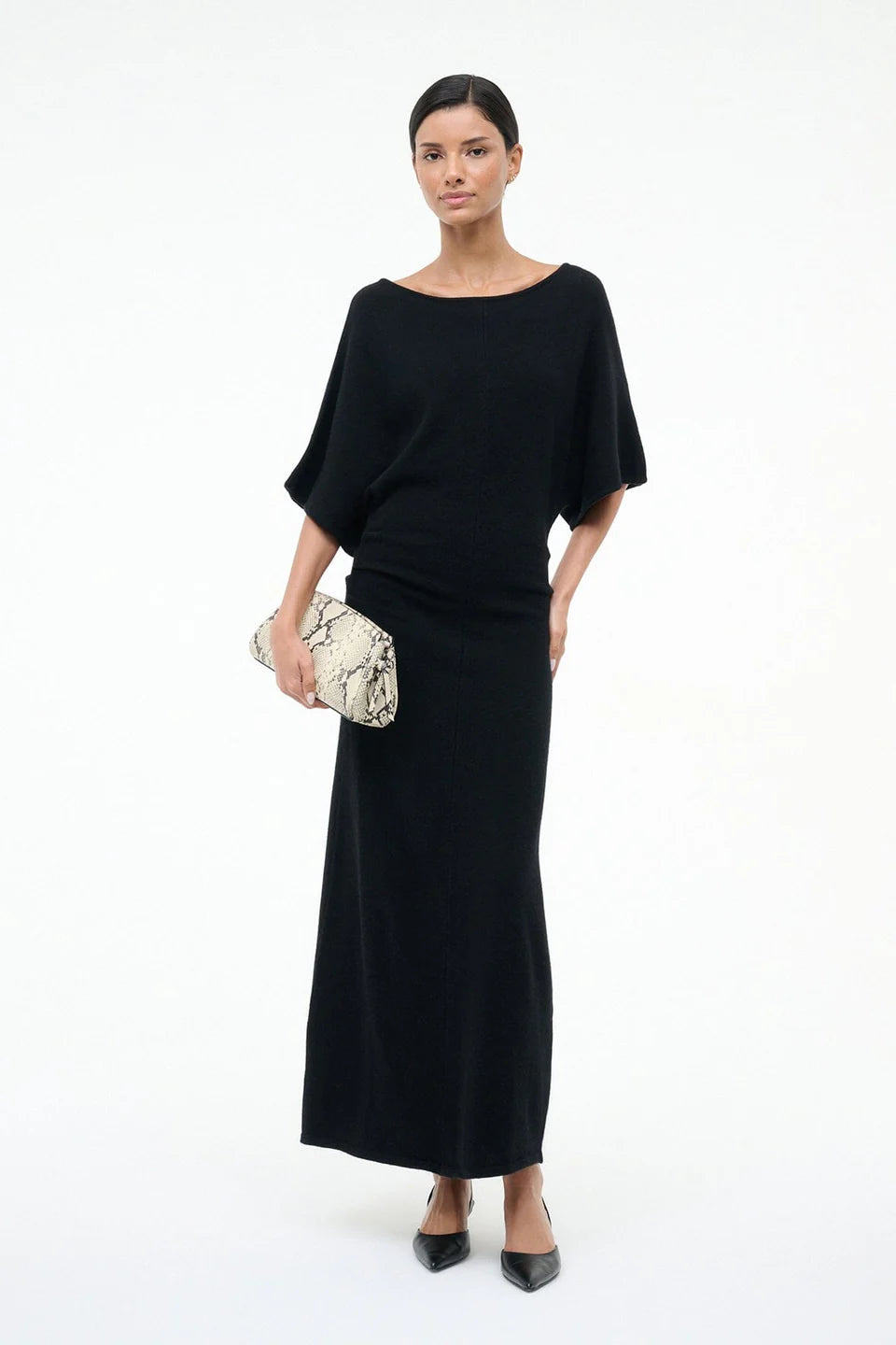 Amelie Sweater Dress Black