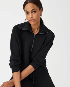 Airessentials Half Zip Very Black