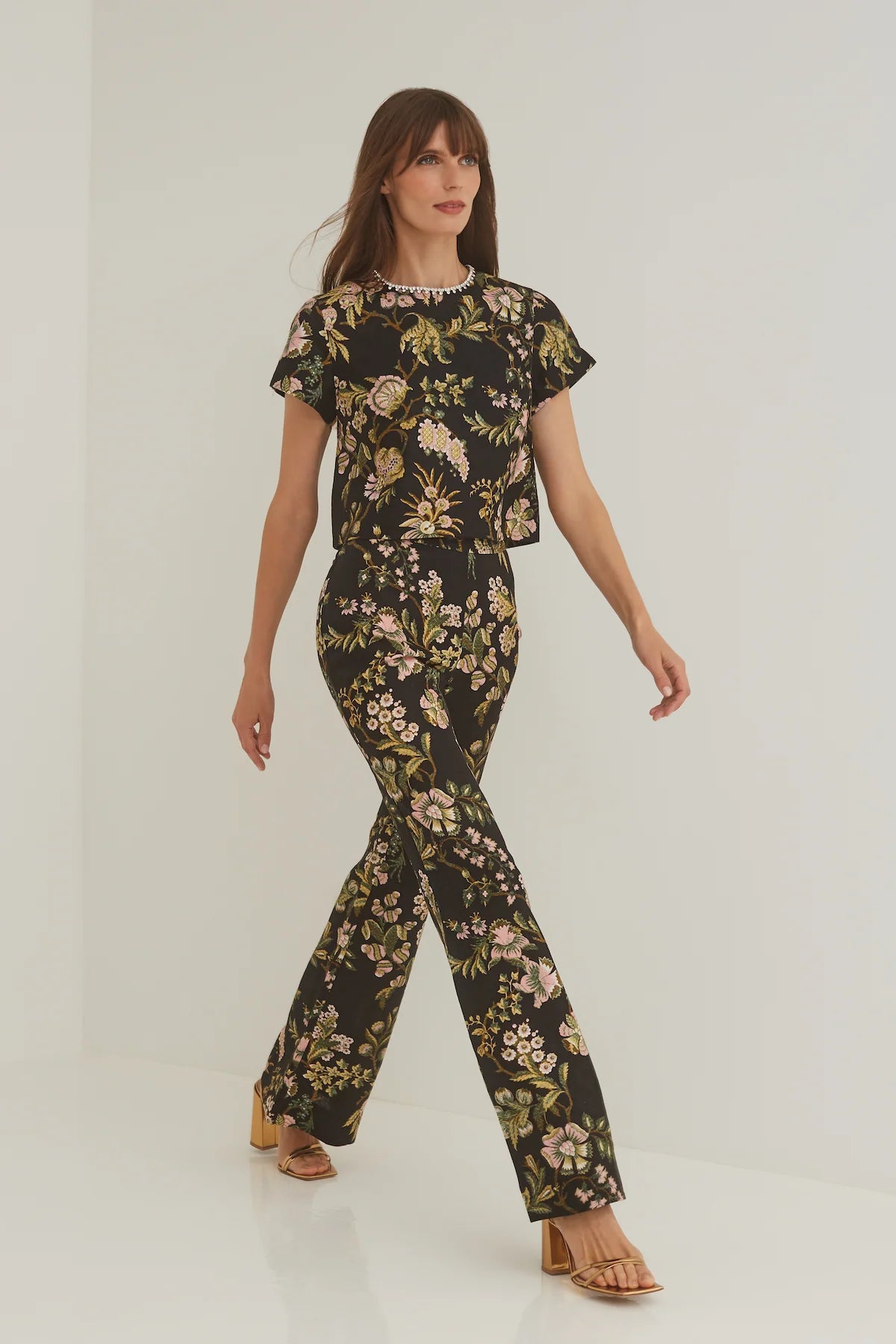 Josephine Pant Clover Black