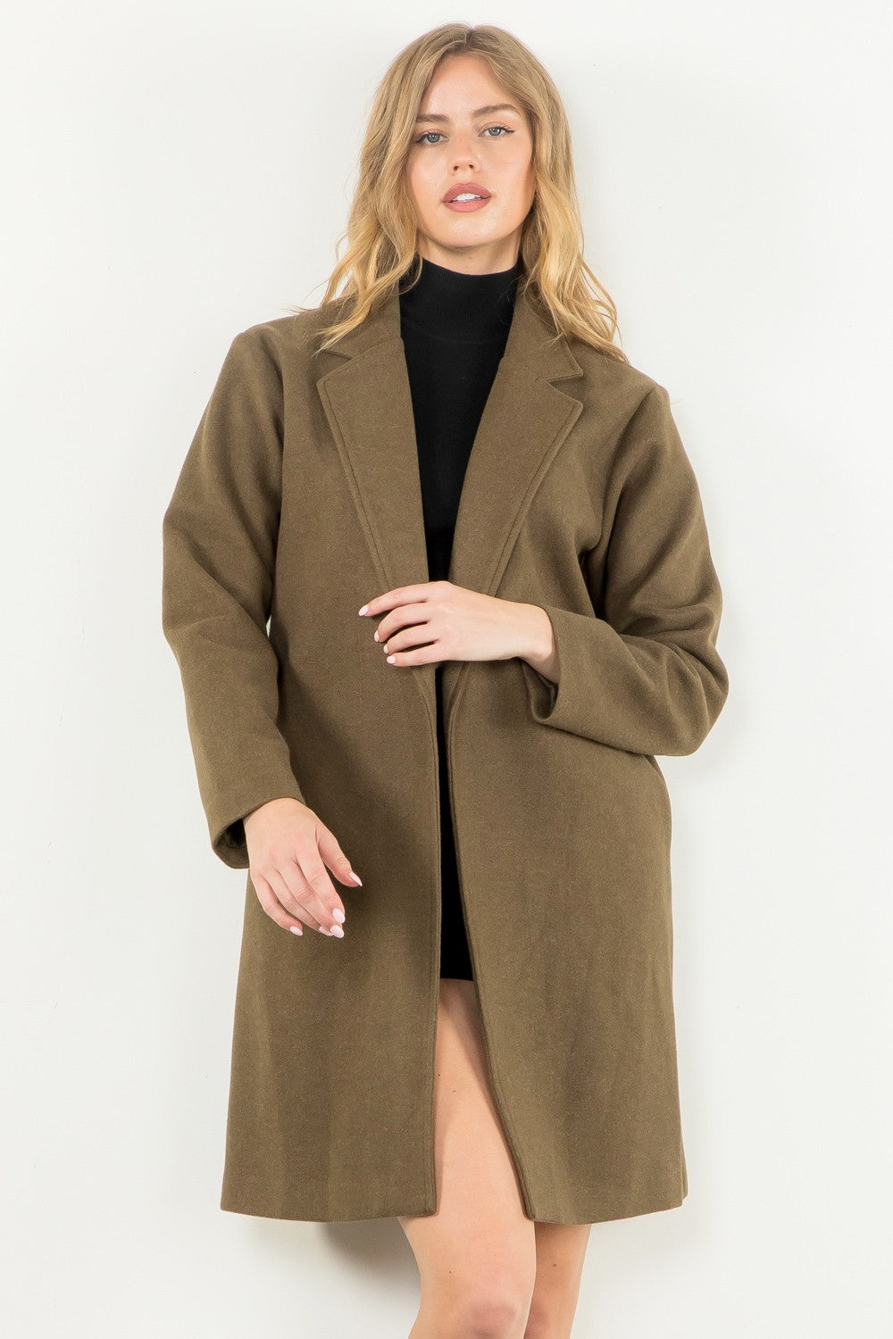 Long Coat Olive