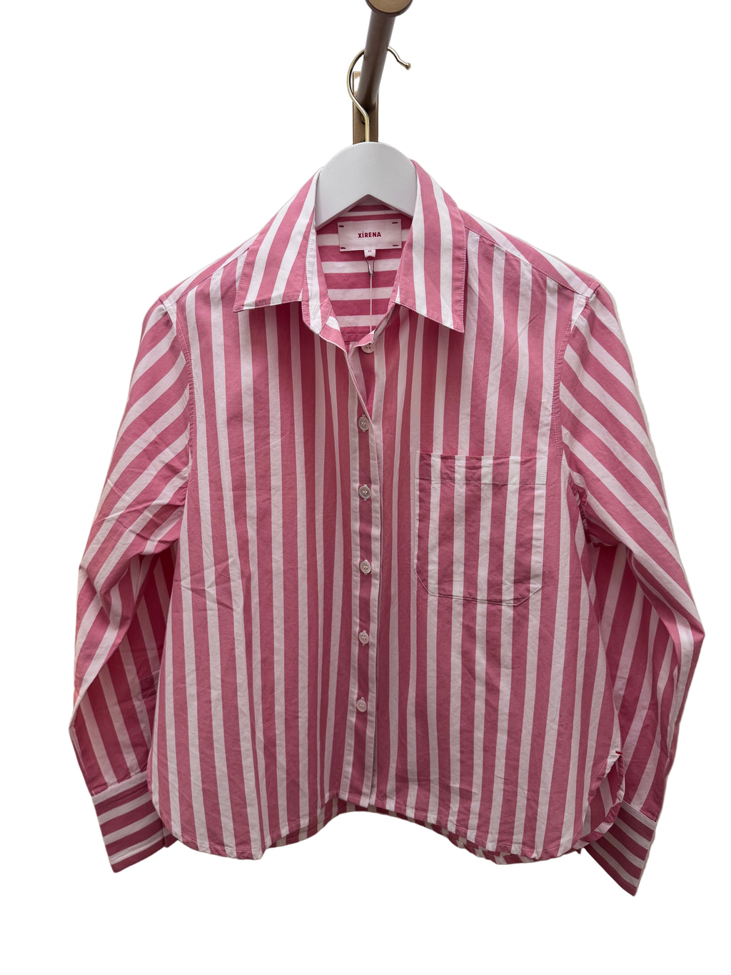 Monroe Shirt Rosebud Stripe