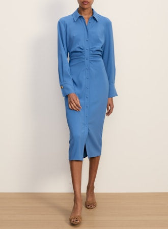 Loxley Dress Blue Coast – Twill