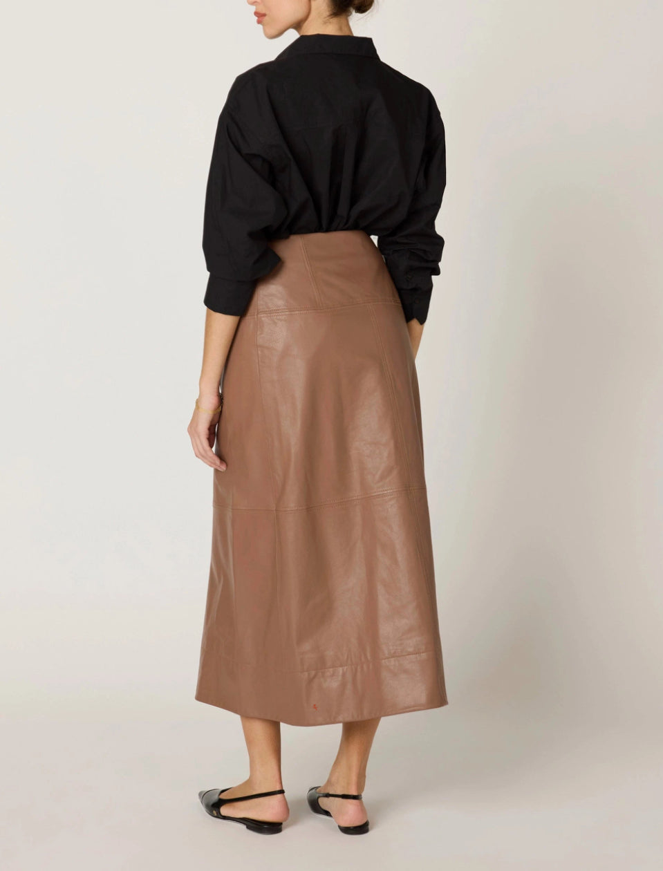 Livia Midi Skirt Woodrose