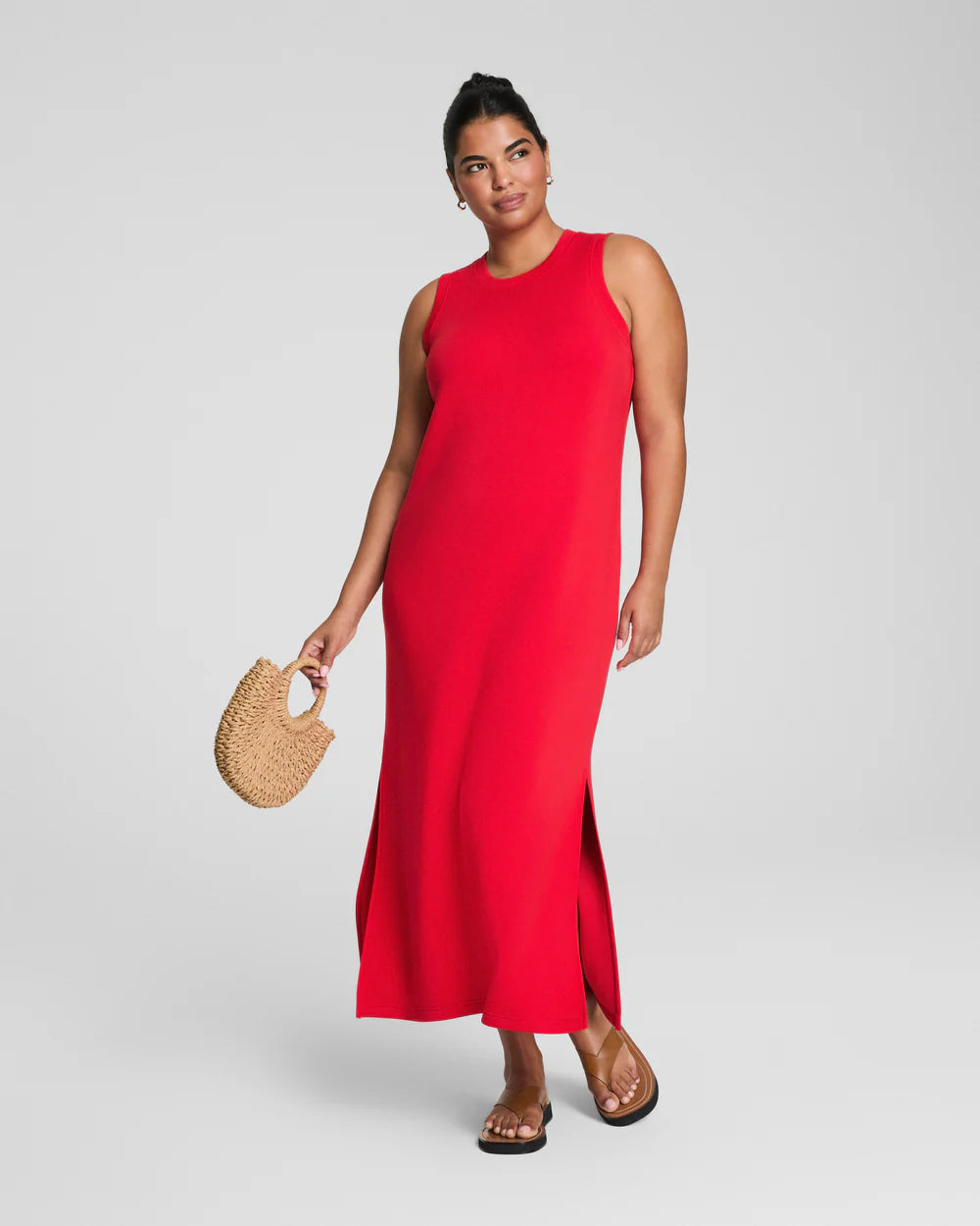Airessentials Sleeveless Maxi Red
