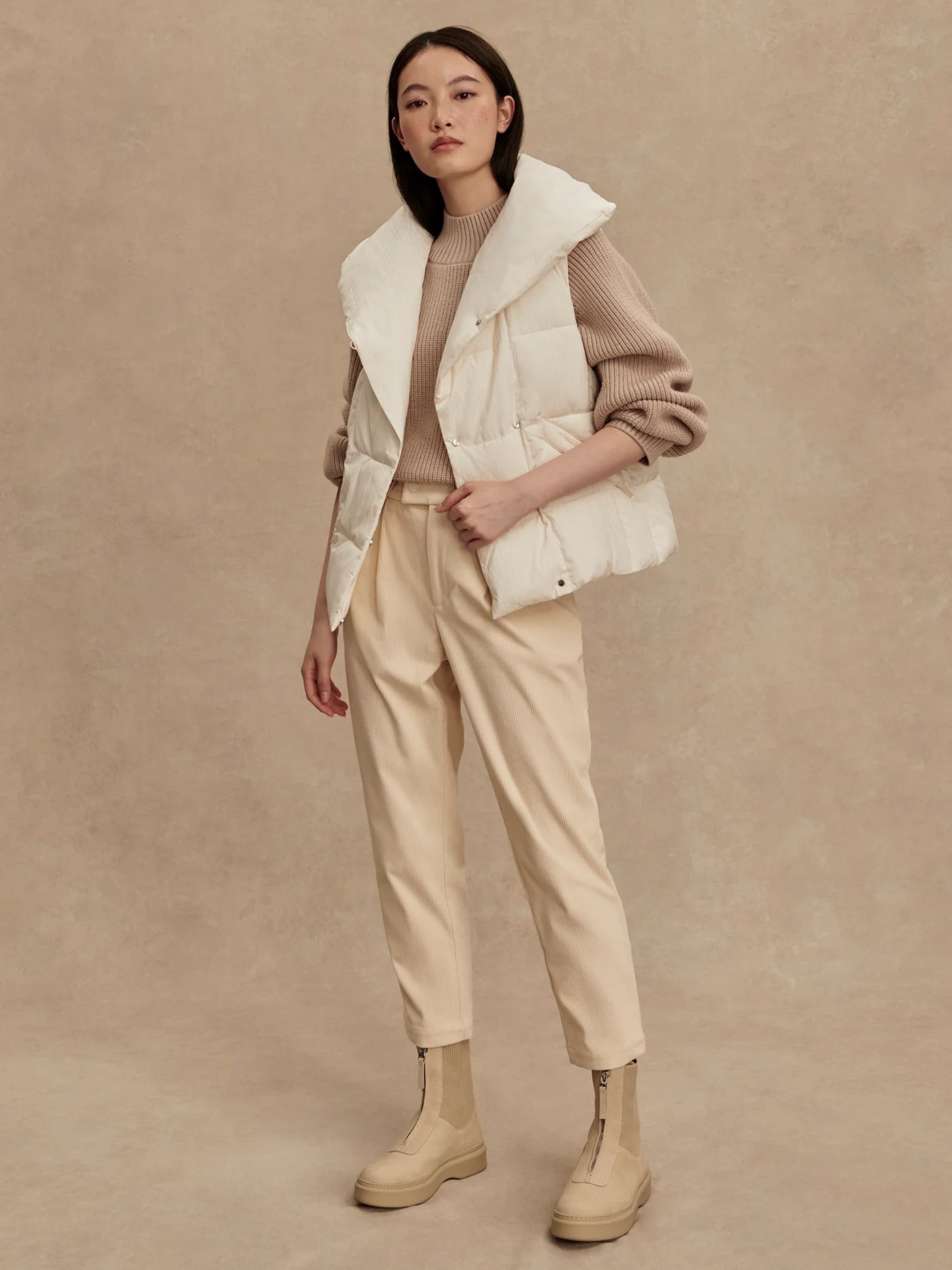 Chiara Padded Gilet Jet Stream