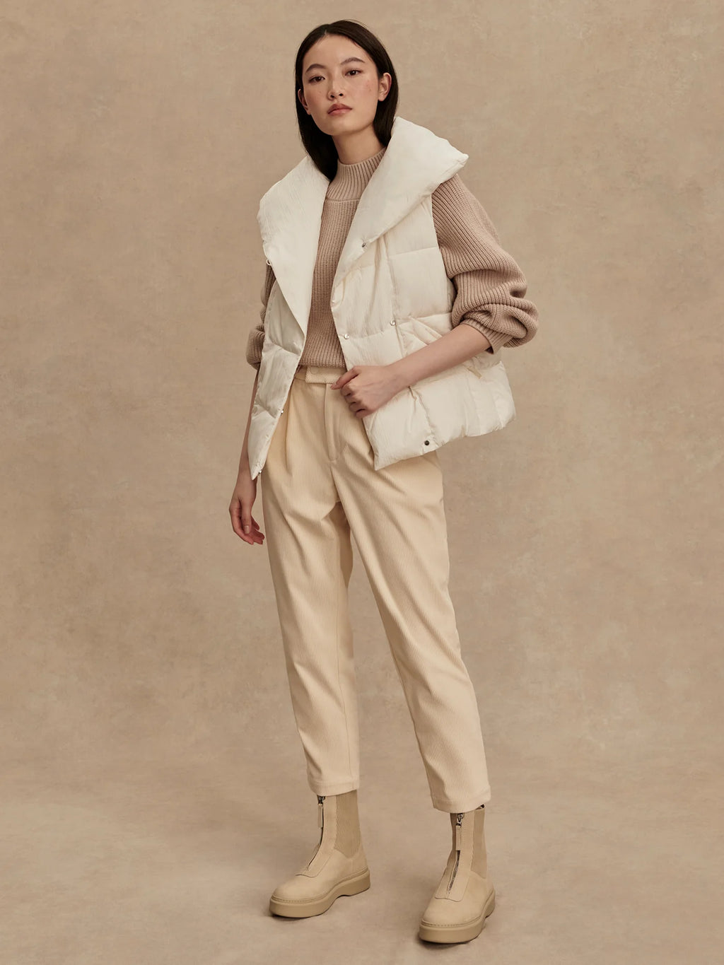 Chiara Padded Gilet Jet Stream