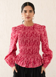 Jacqueline Top Winterberry