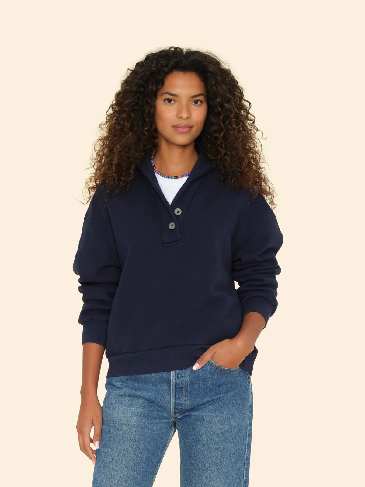 Kass Sweatshirt Navy