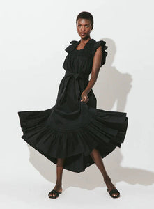Tabitha Midi Dress Black