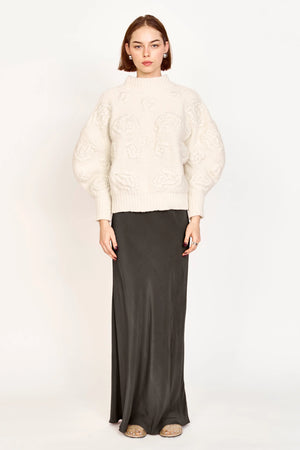 Cusco Waterlily Pullover Ivory