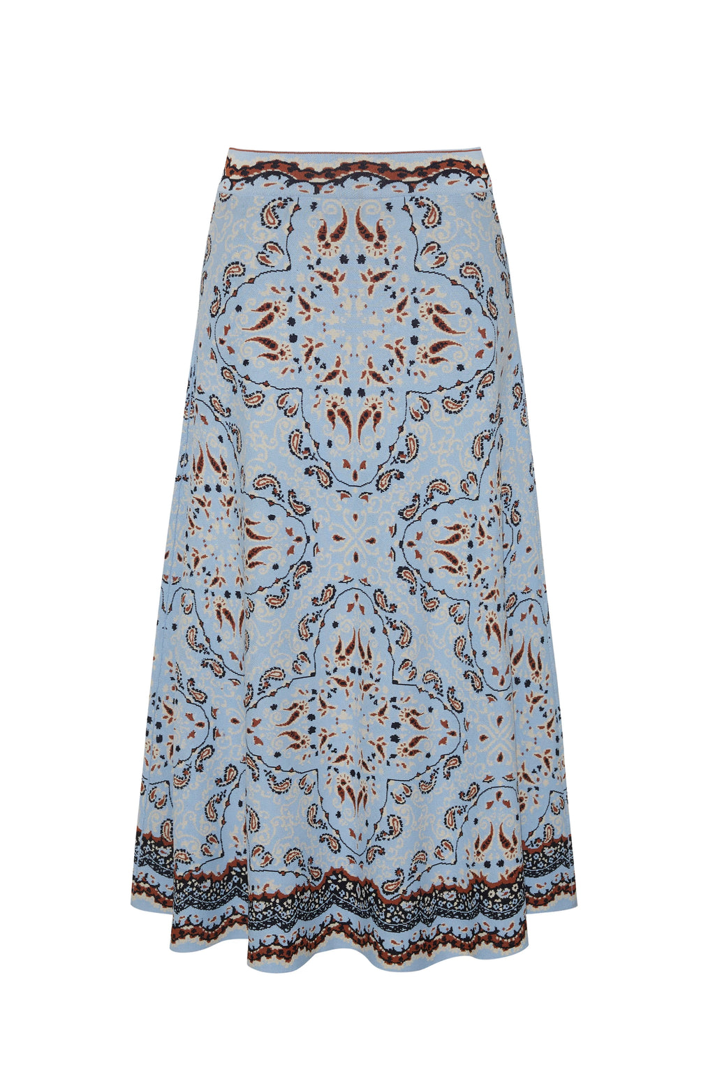 Sandrine Skirt Paisley Scarf