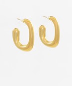 Open "O" Shape Hoops