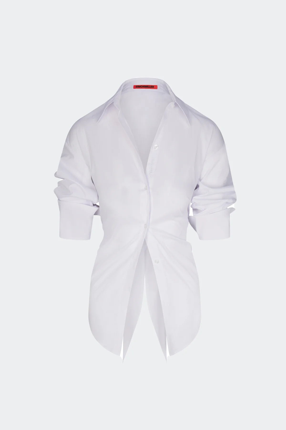 Loch Poplin Button Up Macadamia