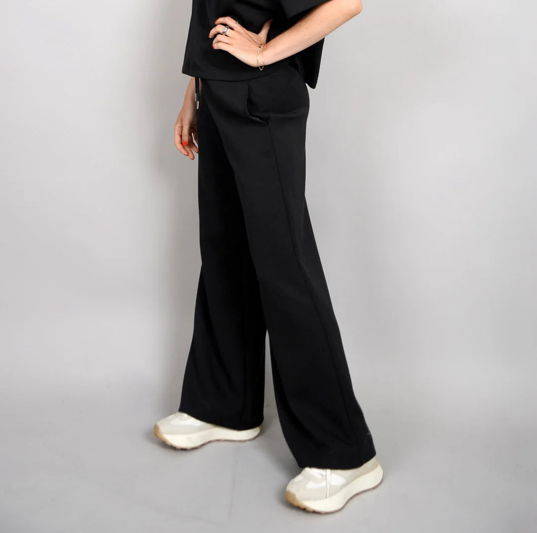 Erika Drawstring Pants Black