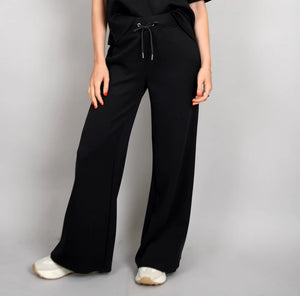 Erika Drawstring Pants Black