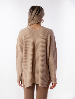 Evelve Sweater Light Taupe