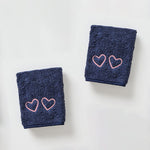 Heart Makeup Towels (pair)