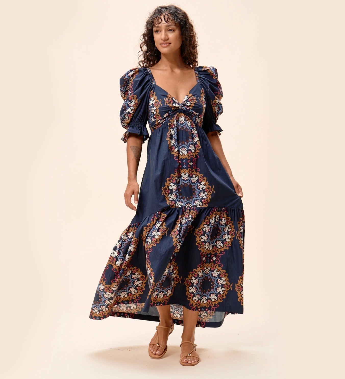 Jewel Ankle Dress Venezia Blue