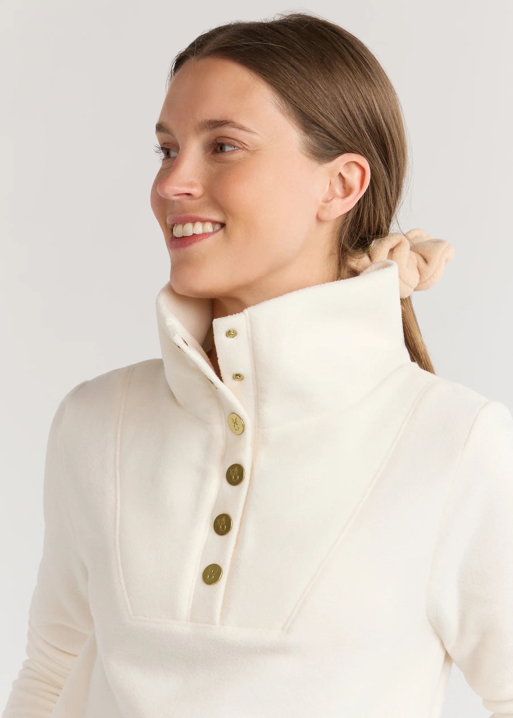 Long Wharf Turtleneck Cream