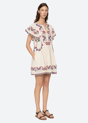 Soren Embroidery Dress Multi