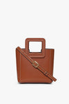 Mini Shirley Leather Bag Tan