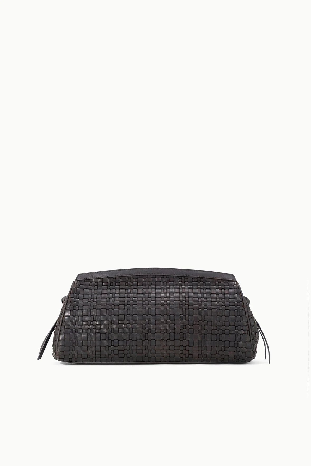 Maude Soft Clutch Espresso Woven