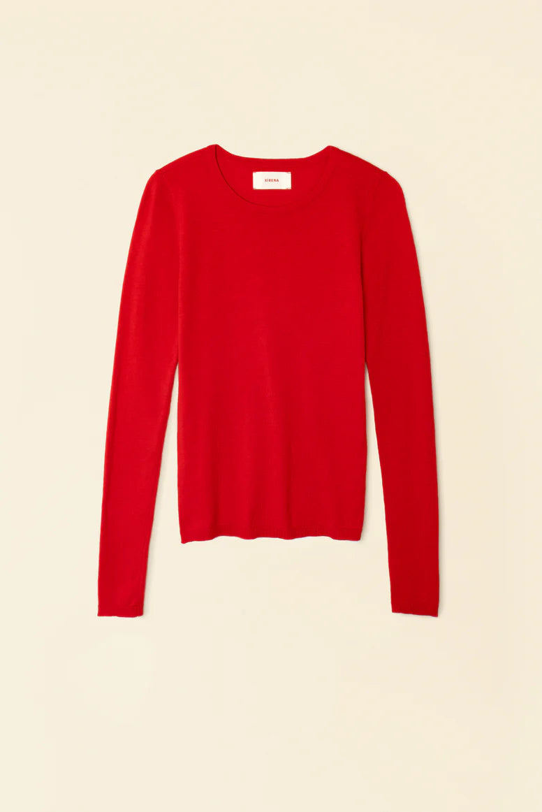 Crewe Sweater Bright Flame