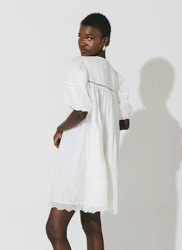 Philippa Mini Dress Ivory