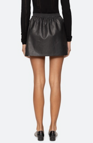 Lucie Leather Mini Skirt