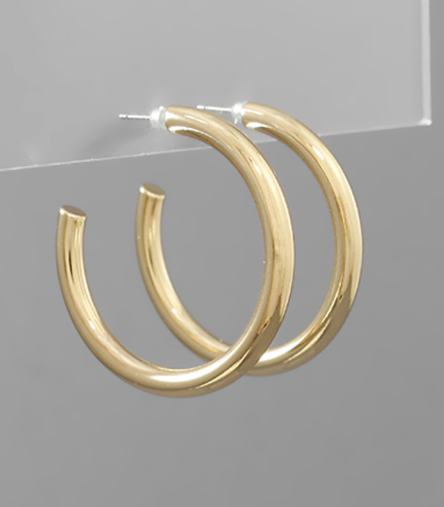 Medium Gold Hoops