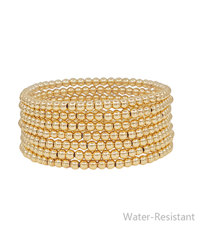 Gold Bead Bracelets