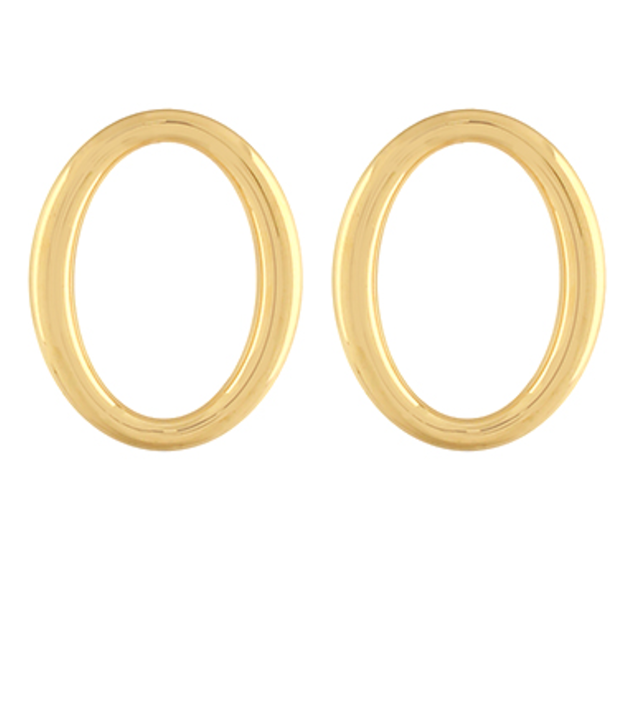 Bold "O" Shape Earrings