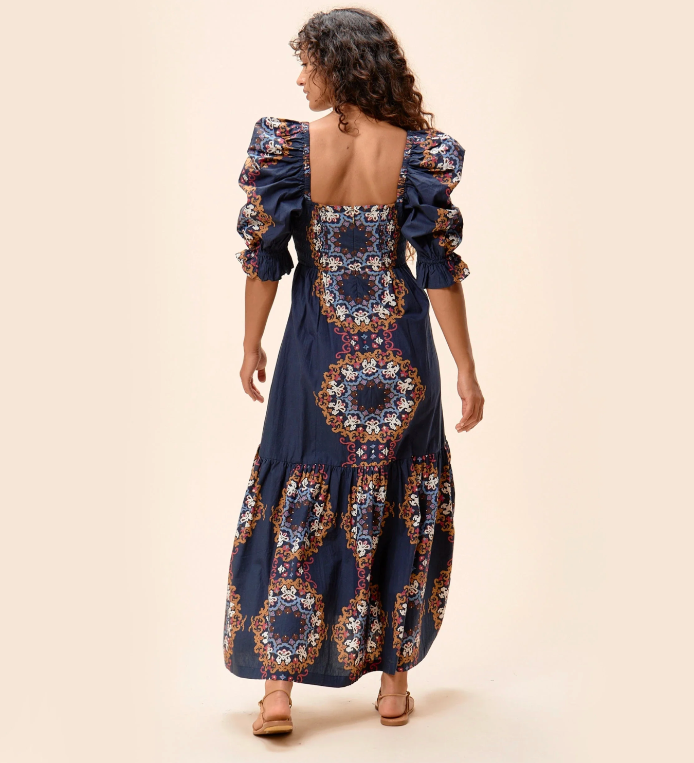 Jewel Ankle Dress Venezia Blue