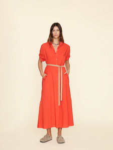 Linnet Dress Orange Sunset