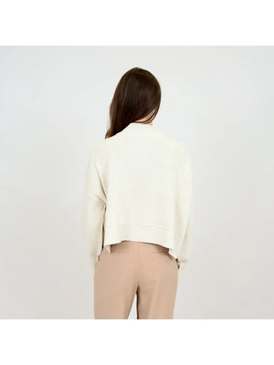 Sumire Crew Neck White Beach