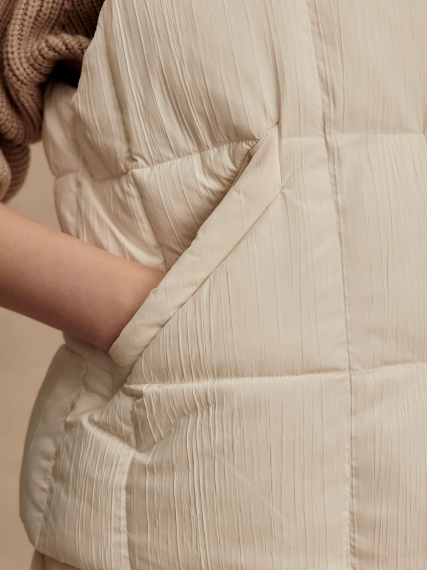 Chiara Padded Gilet Jet Stream