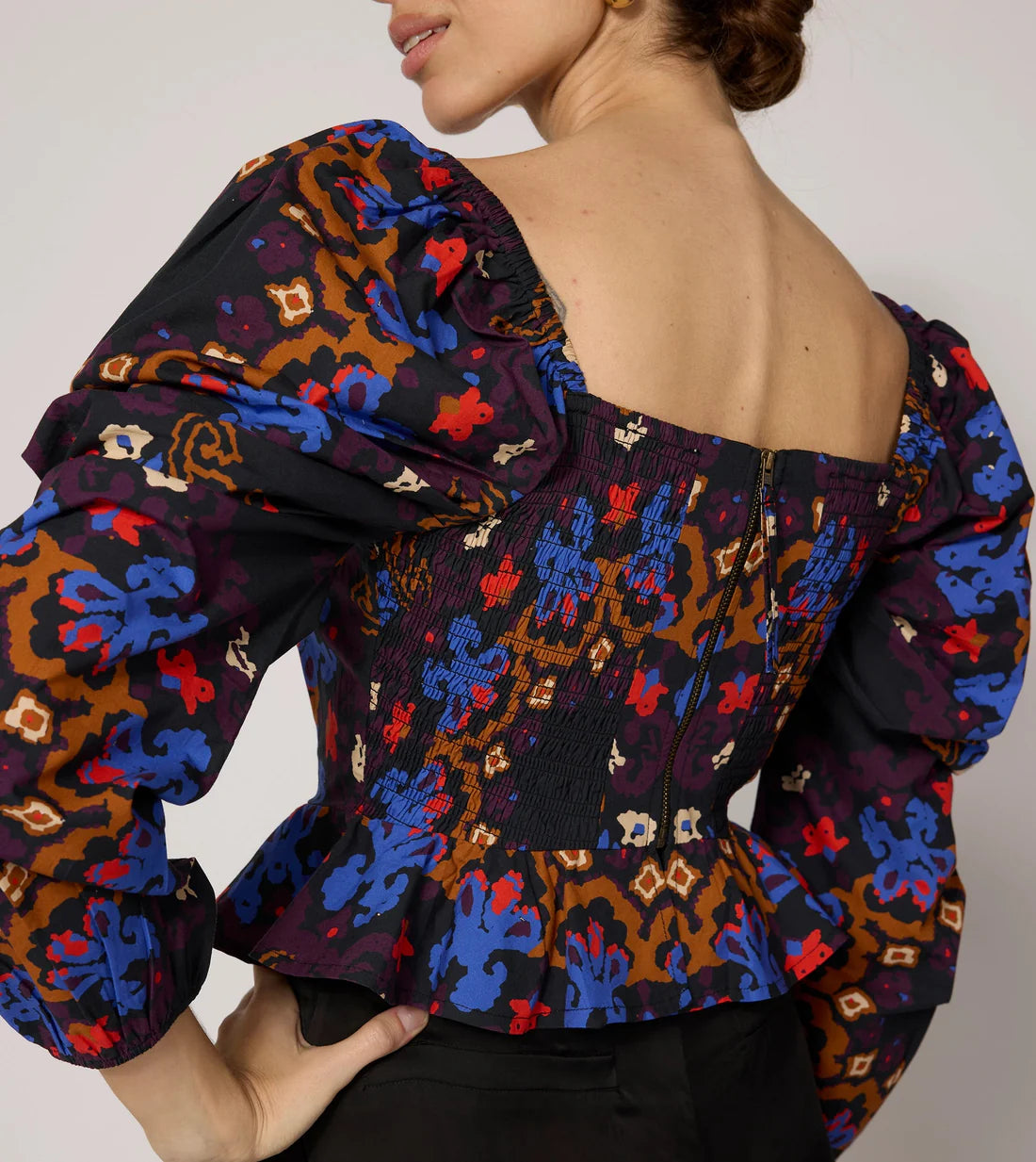 Elizabeth Top Venezia Print