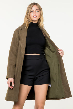 Long Coat Olive