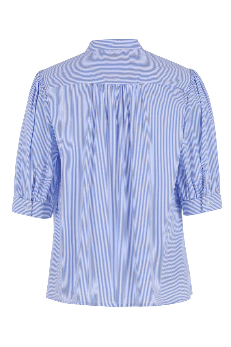 The Esti Shirt Blue/White Stripe