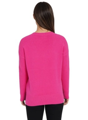 Lilly Sweater Hot Pink