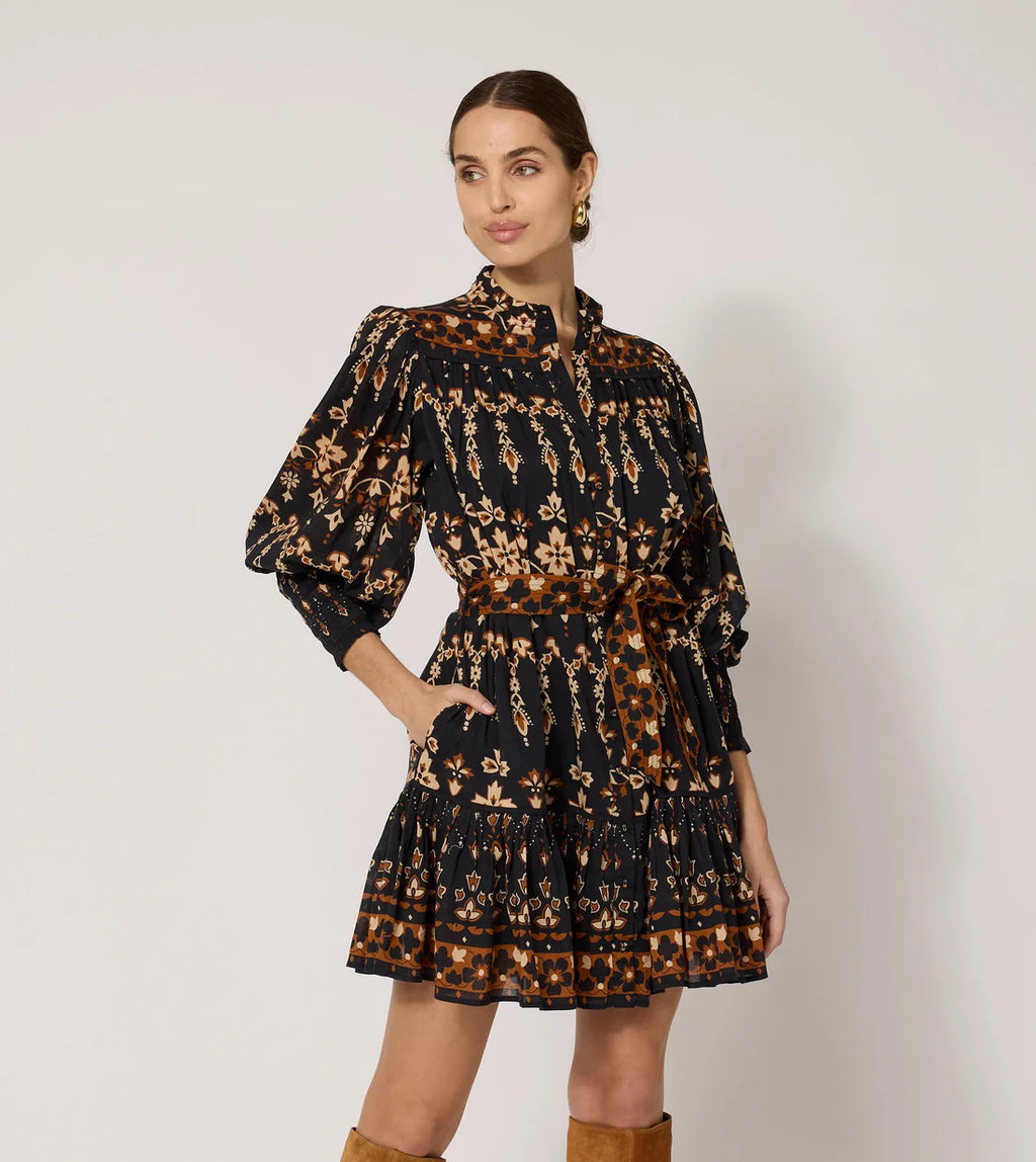 Vanessa Mini Dress La Vie Print